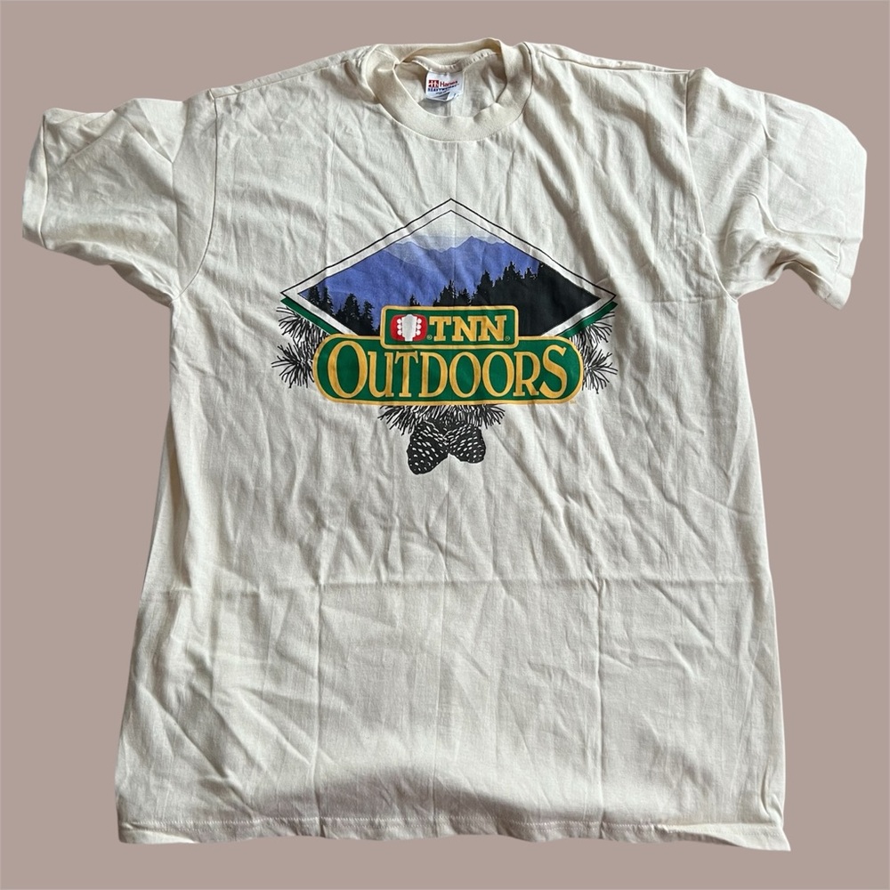 TNN Cream Outdoors Graphic Tee